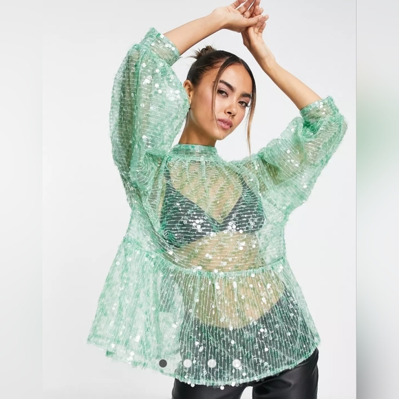 Sequin top - Picture 1 of 4